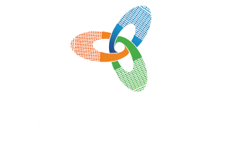 Farbiges Unternehmenslogo mit Schriftzug des SuiteCRM Implementierers crmspace